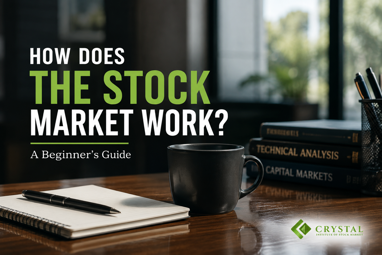 How Does the Stock Market Actually Work? A Beginner's Guide to Understanding the Indian Stock Market Cover