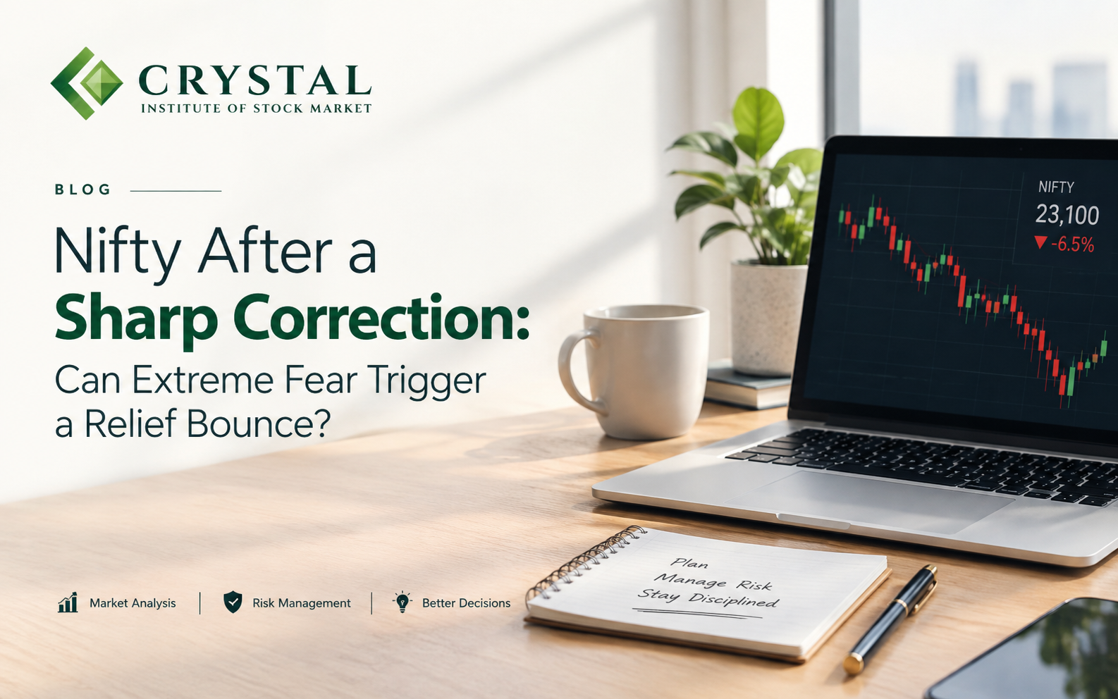 Nifty After a Sharp Correction: Can Extreme Fear Trigger a Relief Bounce? Cover