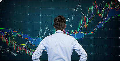 Market Mastery Program course banner showing live market charts